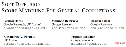 Soft Diffusion:谷歌新框架从通用扩散过程中正确调度、学习和采样