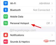 个人热点在iPhone上不断断开连接[修复]