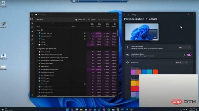 微软为 Windows 11 推出了一个新的彩色任务管理器