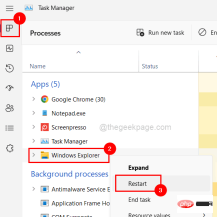 修复:任务栏已停止在 Windows 11、10 中工作
