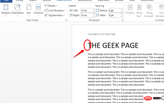 Comment empêcher la modification de l'en-tête/pied de page d'un document Word