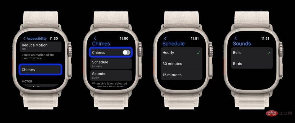 Apple Watch：如何设置每小时一次的 Taptic Chime 提醒