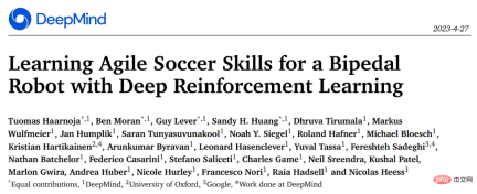 Why is DeepMind absent from the GPT feast? It turned out that I was teaching a little robot to play football.