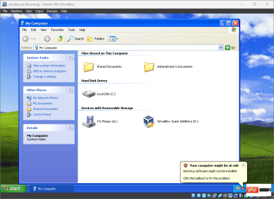 使用 VirtualBox 在 Windows 11 上安装 Windows XP ISO