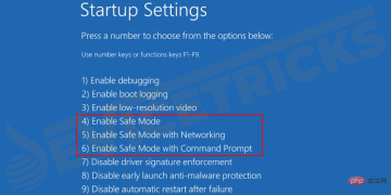 如何在启动或引导错误期间修复 Windows 10 死机?