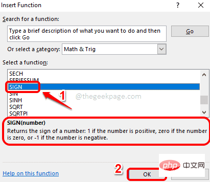 Comment utiliser la fonction SIGN dans Excel pour déterminer le signe dune valeur