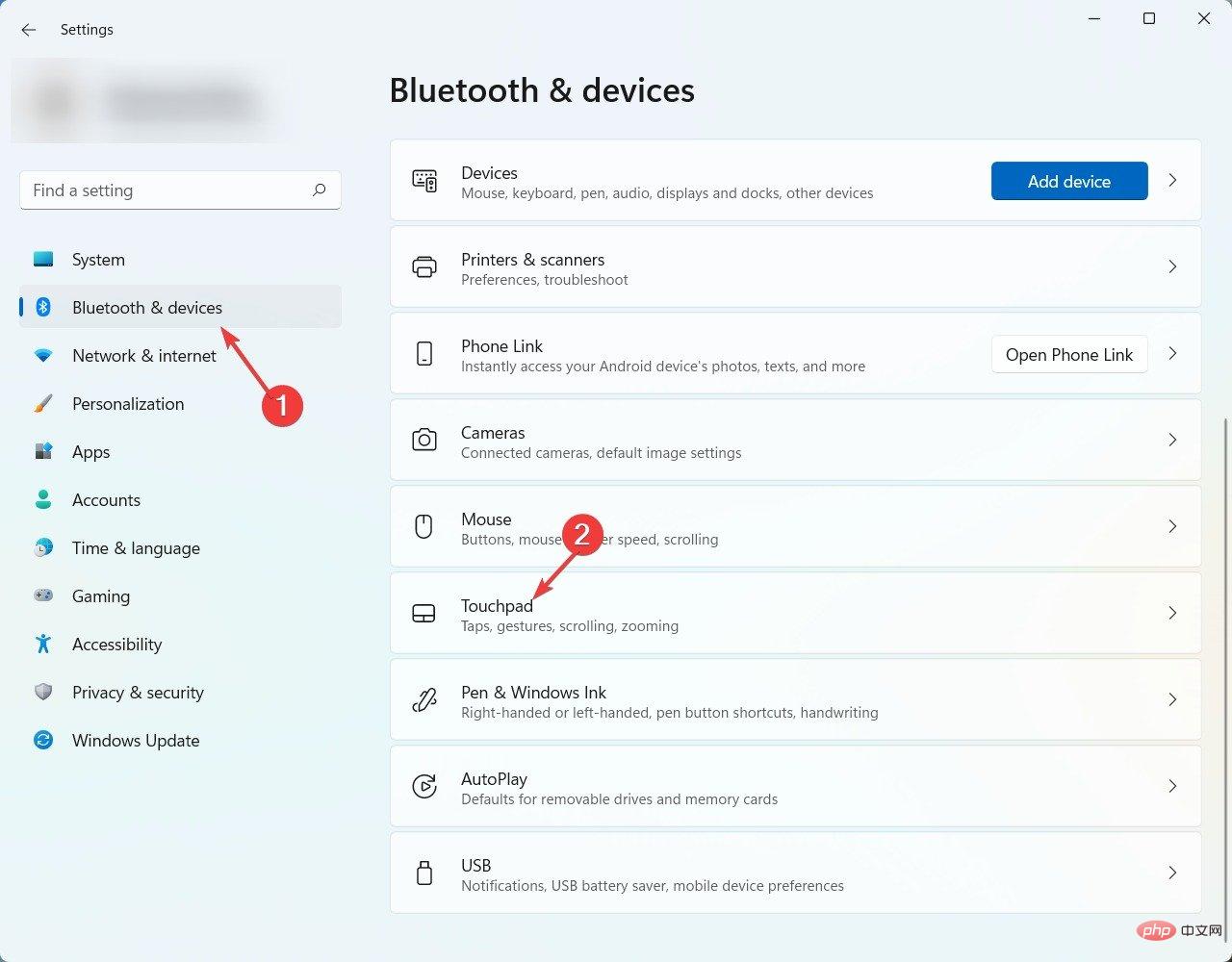 修复：触摸板手势在 Windows 11 上不起作用