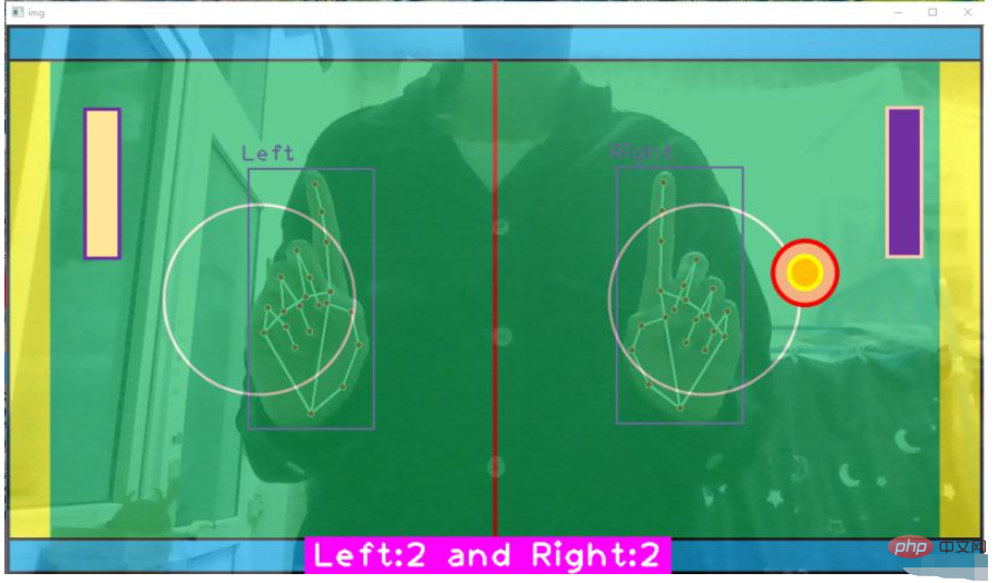 How to make a table hockey visual game using Python