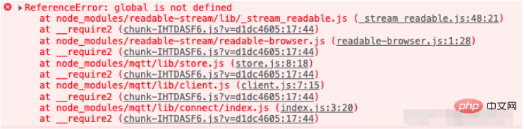 So lösen Sie die Fallstricke, die bei der Verbindung vue3+vite2+mqtt auftreten