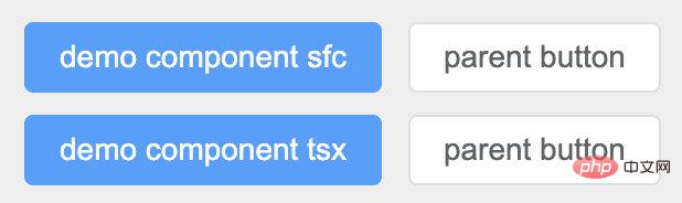 So verwenden Sie Vue3 SFC und TSX zum Aufrufen von Funktionen in Unterkomponenten