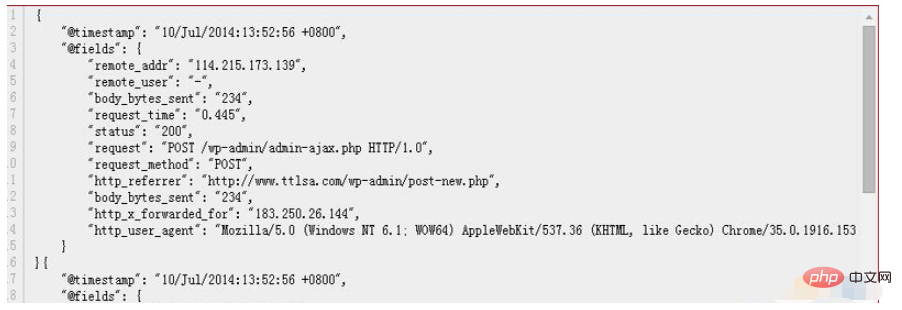 nginxでJSON形式でログを記録する方法