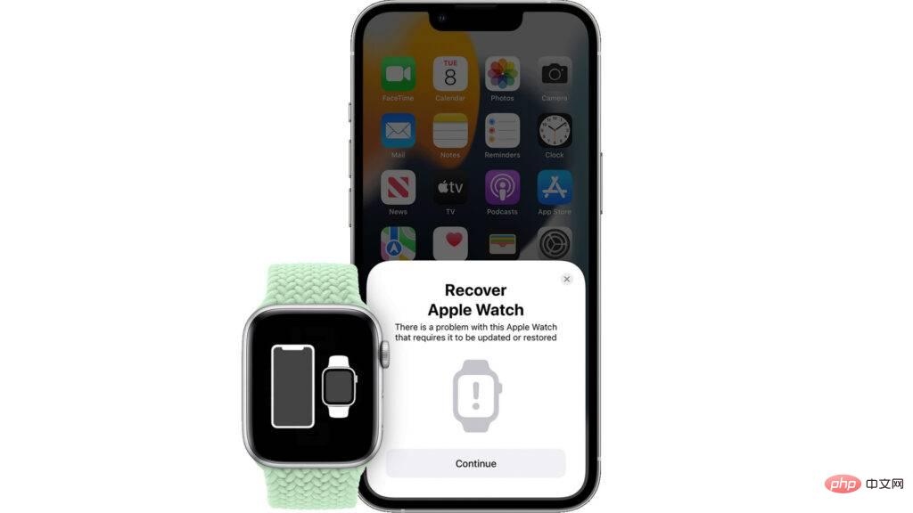 Apple Watch 通过iOS 15.4 还原watchOS 故障无须再送修