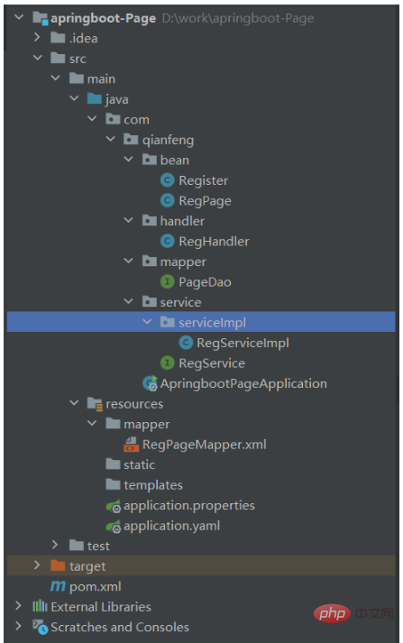 PageHelper在springboot+mybatis框架中如何使用