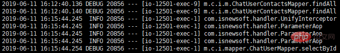 What is the method for color log printing of Linux deployment springboot project?