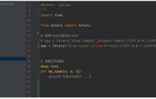 怎么用Python Celery动态添加定时任务