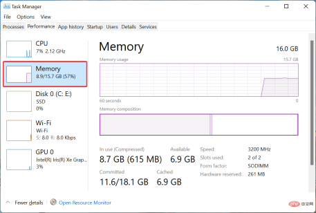 如何在 Windows 11 中增加虚拟内存（页面文件）