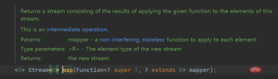 Java8 StreamAPI中的map()方法怎么使用