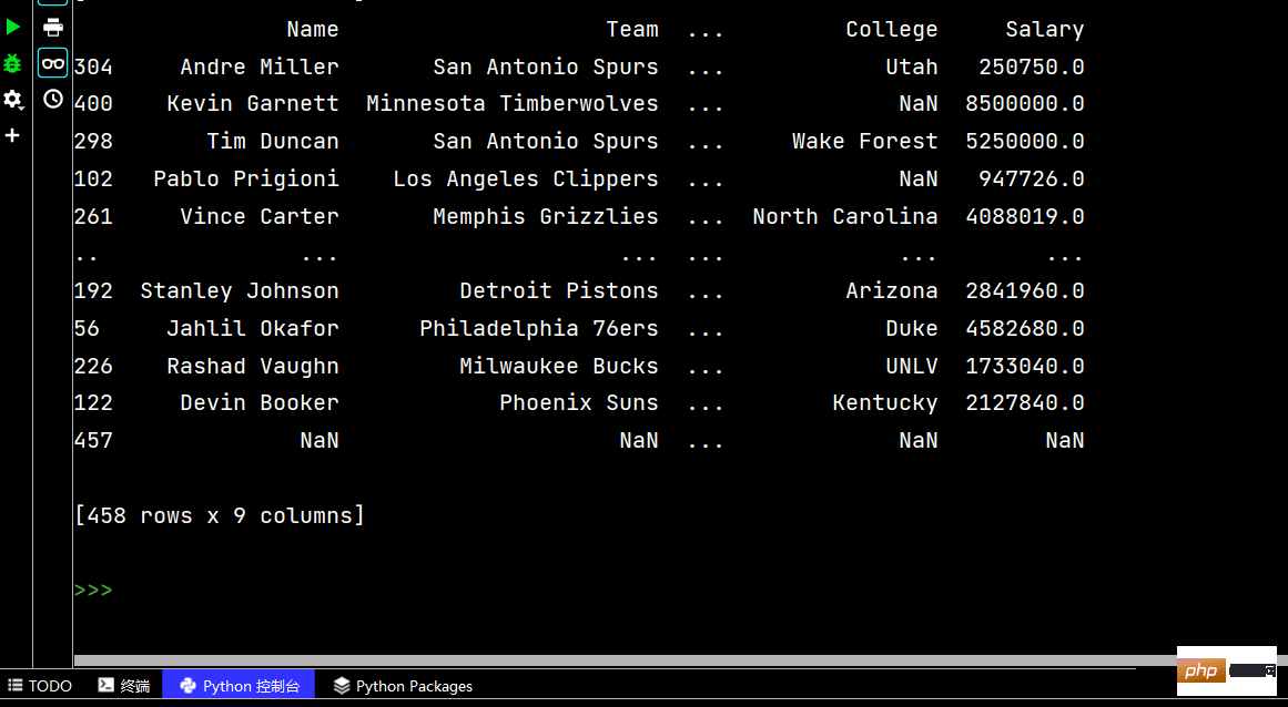 analyse dun exemple de modélisation mathématique Python