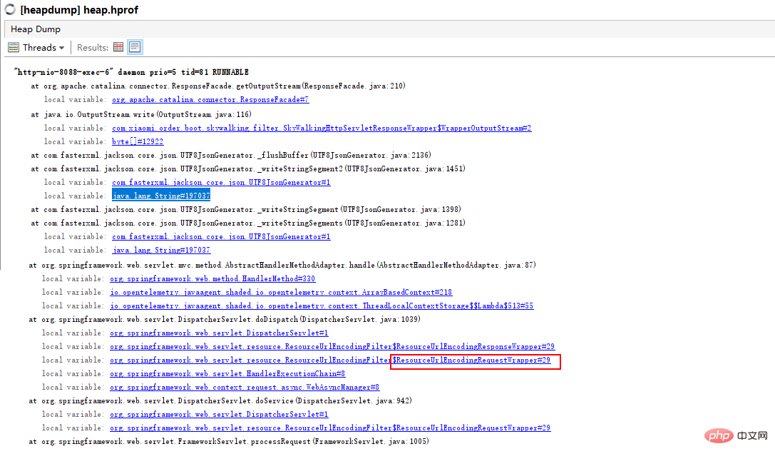 How to quickly analyze the heapdump file after java obtains it