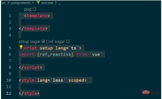 How to solve the problem of no code prompt in Vue3