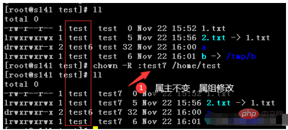 Linux chown 명령을 사용하는 방법