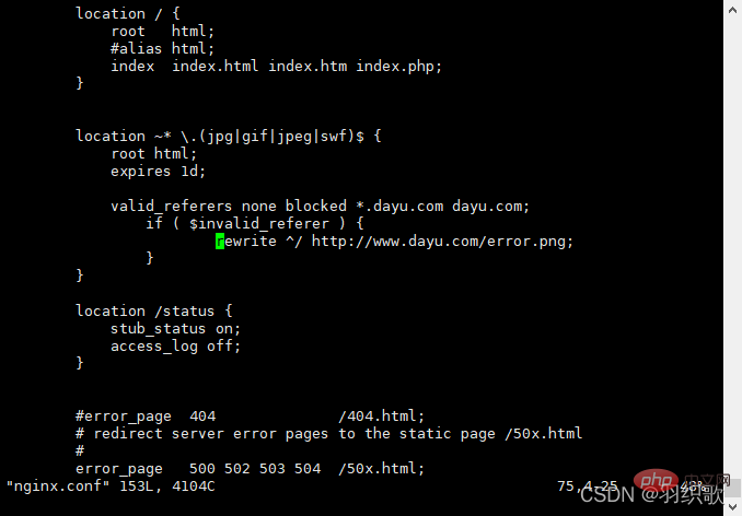 Exemple danalyse de la configuration de lanti-hotlink et de loptimisation des services de Nginx