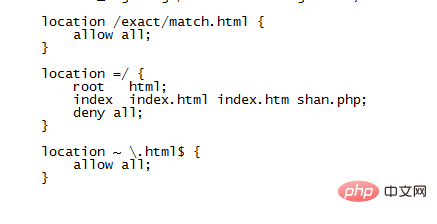 nginx location匹配的方法