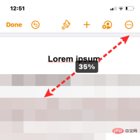 如何在 iPhone 上编辑 Word 文档