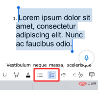 如何在 iPhone 上编辑 Word 文档