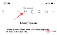 如何在 iPhone 上编辑 Word 文档