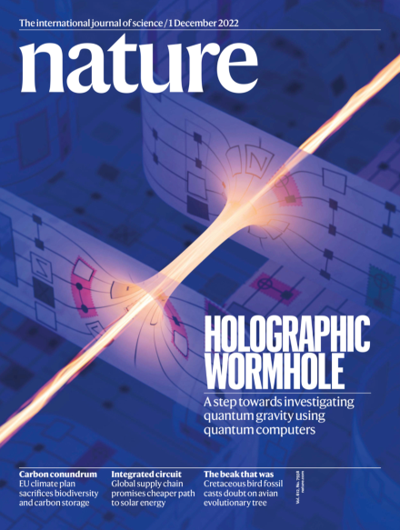 Wird „Zeitreise“ wahr? Wissenschaftler erschaffen das erste „Wurmloch“ und erscheinen auf dem Cover von Nature