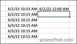 How to remove time from date in Excel