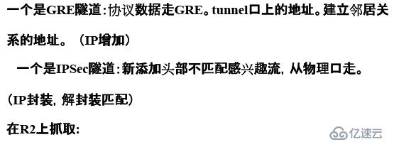 Analysis of IPSec instances based on GRE