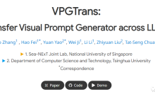 训练成本不到1000元，直降90%！NUS、清华发布VPGTrans：轻松定制类GPT-4多模态大模型