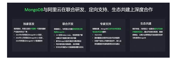 开发者数据平台公司MongoDB与阿里云续约 深耕中国市场