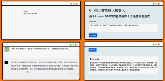 阿里云AnalyticDB(ADB) + LLM：构建AIGC时代下企业专属Chatbot​