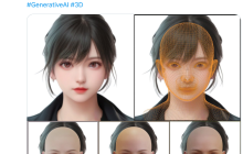 单卡30秒跑出虚拟3D老婆！Text to 3D生成看清毛孔细节的高精度数字人，无缝衔接Maya、Unity等制作工具