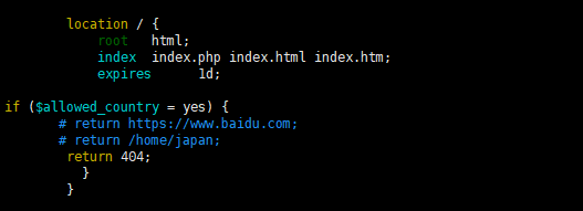 How to ban specified IPs and foreign IPs from accessing the website based on Nginx