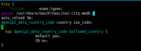 How to ban specified IPs and foreign IPs from accessing the website based on Nginx