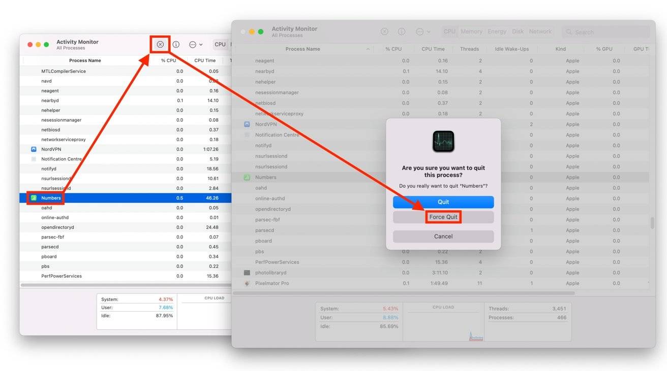 如何在 macOS 中强制退出应用程序