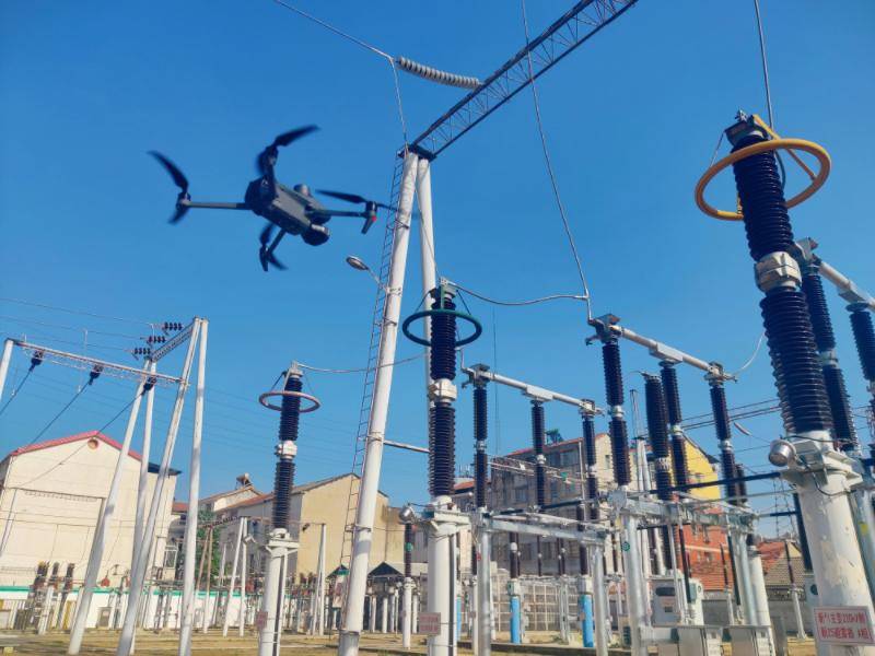 Central China realizes low-altitude autonomous drone inspection of substations for the first time