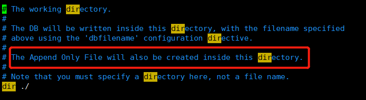 Example analysis of AOF persistence in Redis