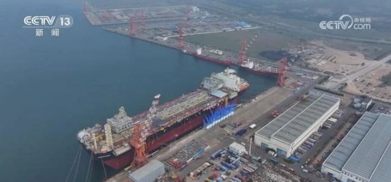 China delivers the worlds first M350 floating production, storage and offloading oil tanker, marking a new era for offshore engineering equipment