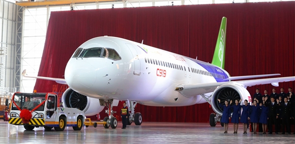 Chinas selbst entwickeltes Großflugzeug C919 steht kurz vor seinem Erstflug