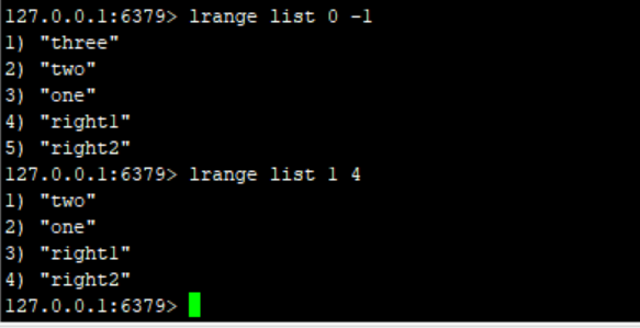 Quelles sont les commandes dopération courantes de la liste des types de données de base Redis ?