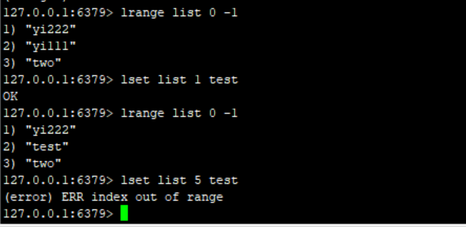 Quelles sont les commandes dopération courantes de la liste des types de données de base Redis ?