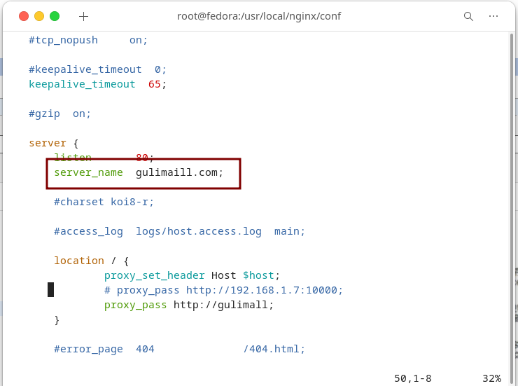 Apa yang perlu dilakukan dengan proksi terbalik nginx