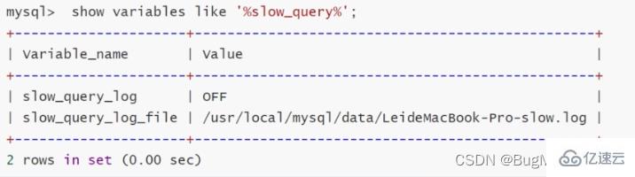 Analisis contoh pertanyaan log lambat MySQL