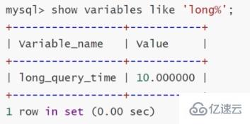 Beispielanalyse einer langsamen MySQL-Protokollabfrage